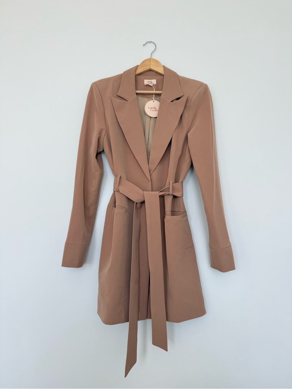 Camila Coelho Dusty Camel Blazer